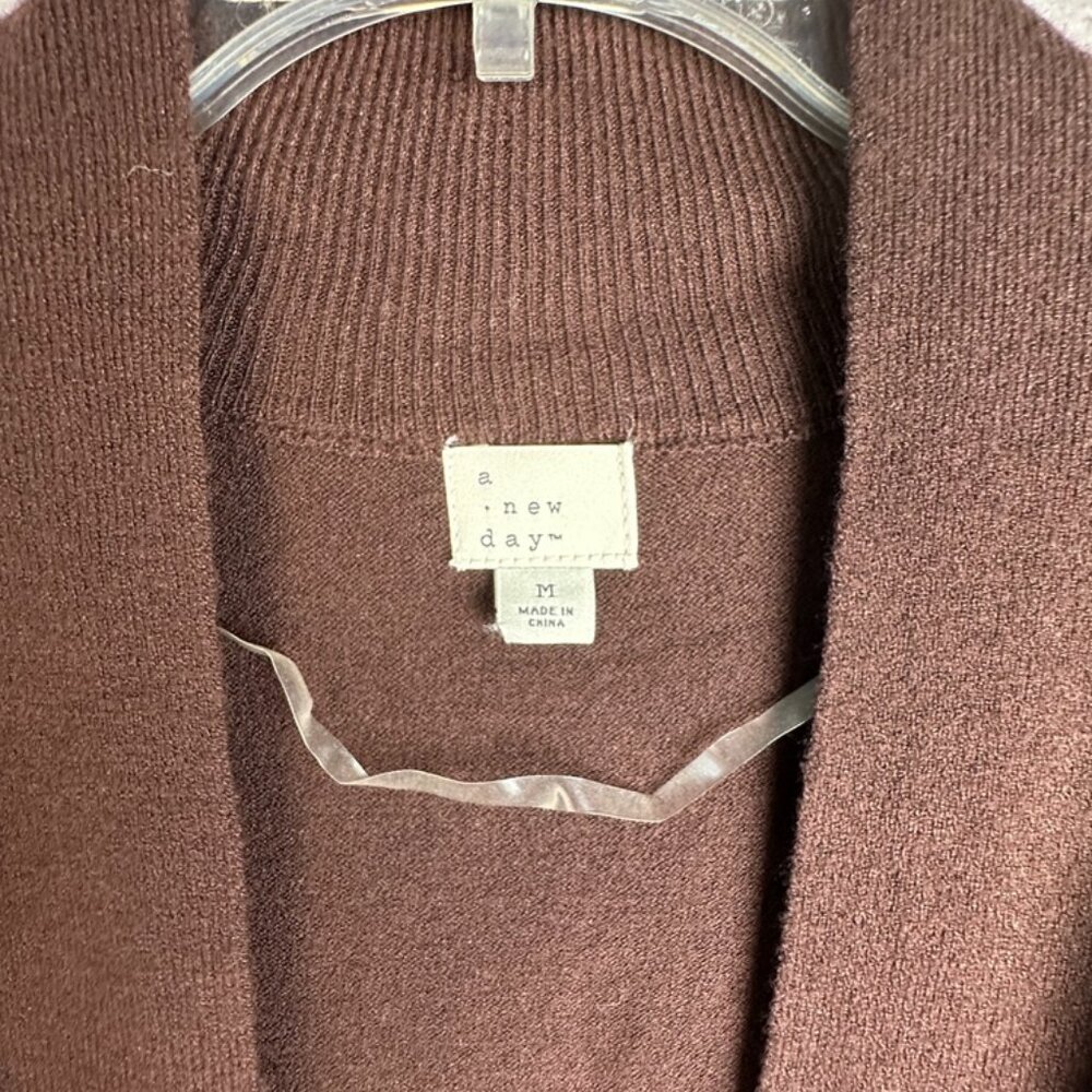 NWOT A New Day‎ Open-Front Longline Cardigan | Medium - Picture 5 of 7